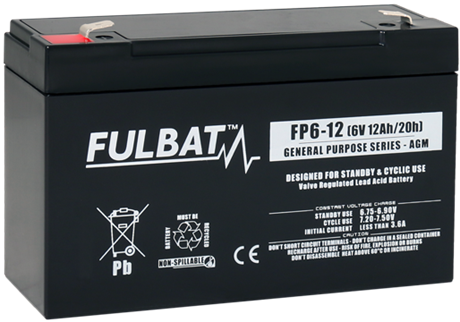 Batterie FP6-12 6V 12Ah